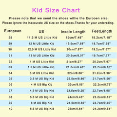 Mylindde Kids Roller Skates Shoes, 4 Wheels Roller Shoes, Roller Skates Sneaker, Sneakers with Wheels Become Sport, for Children Gift