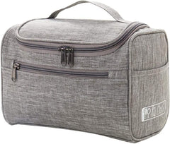 اماتير شنطة مكياج كبيرة للسفر | شنطة ادوات الزينة مقاومة للماء للنساء، شنطة مستحضرات التجميل والعناية بالبشرة مع مساحات تخزين متعددة | شنطة منظمة للمكياج للسفر، شنطة حمام لادوات النظافة (اسود)