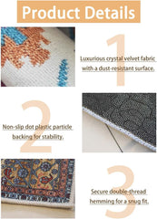 EqiEch Modern Area Rug Soft Floor Mat Rug Pad Anti-Slip Sofa Blanket Washable Living Room Carpets for Home Bedside Multiple Sizes 80 * 120cm/140 * 200cm/200 * 300cm (Style4, 1.4 * 2m)