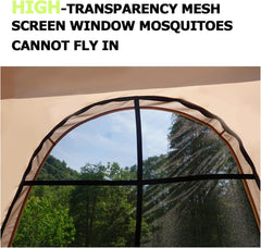 Camping Tent Inflatable, Easy Setup Portable 2-4 Persons Waterproof Windproof Outdoor Prevent for Camping, Festivals, Backyard, Sleepovers with Carry Bag Large Mesh Windows.