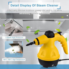 NovalLife Portable Handheld Steam Cleaner 1000W Multifunctional
