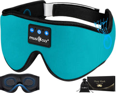 MUSICOZY 3D Bluetooth Sleep Mask with Headphones