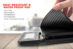 Coffee Scale | Kitchen Scale | Pour Over V60 Drip Coffee | Food Baking Table Weighting with Tare timing Function Digital Precise Graduation Waterproof Mat 0.1-3000G ميزان قهوة رقمي مع مؤقت