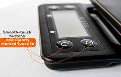 Coffee Scale | Kitchen Scale | Pour Over V60 Drip Coffee | Food Baking Table Weighting with Tare timing Function Digital Precise Graduation Waterproof Mat 0.1-3000G ميزان قهوة رقمي مع مؤقت