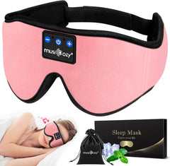 MUSICOZY 3D Bluetooth Sleep Mask with Headphones