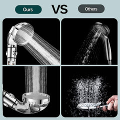 SKY-TOUCH Filtered Shower Head For Hard Water And Filtering Impurities, Hand Held Shower Head With Filter Balls.