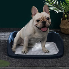 Indoor Dog Potty Tray,Puppy Toilet,Grid Puppy potty Training Litter Box