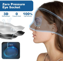 AURTEC 360° Blackout Sleep Eye Mask