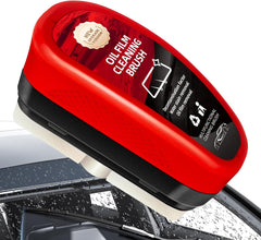 Glass Cleaning Board, Gelmalls Glass Cleaner, Automotive Oil Film Cleaning Brush, Glass Coating for Windshield, Car Glass Oil Film Cleaner, Car Glass Cleaning Brush with Reusable Foam Sprayer