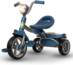 بايبي دراجة ثلاثية العجلات للاطفال من فلاير قابلة للطي مع ضربة خلفية وضوء راس للاطفال من عمر 2-5 سنوات للاولاد والبنات (برتقالي)