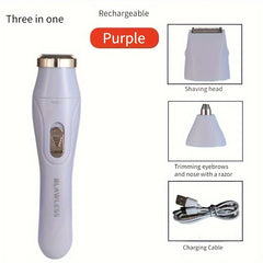 3-in-1 Deluxe Hair Removal Kit for Women