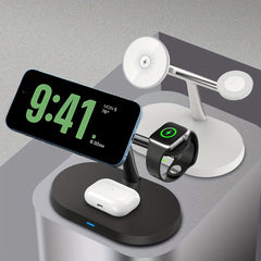 Magnetic Wireless Charging Station 3-in-1