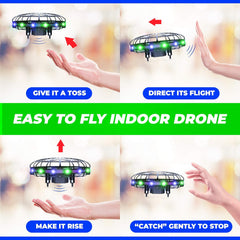 Force1 Scoot LED Hand Operated Drone for Kids or Adults