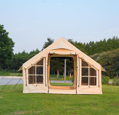 VASTTENT 2-4 & 4-6 People Inflatable Tent with Pump, No Assembly Needed Blow Up Air Tent, 4 Season Outdoor Camping Tent, Waterproof Oxford