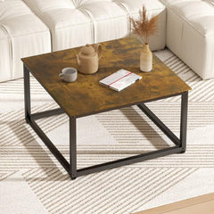 80cm new coffee table Side End Table for Living Room, Bedroom, Office, charcoal and Ink Black