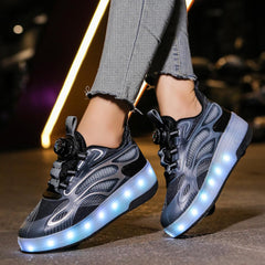 Shoes with Wheels Kid Roller Skates Shoes