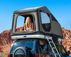 YOLENY Inflatable Tents for Camping, 4/6/8/10/12 Person Blow Up Tent with TPU Skylight, Mesh Windows,Stove Jack & Pump, Easy Setup 4 Season Glamping Tent, Waterproof & Windproof