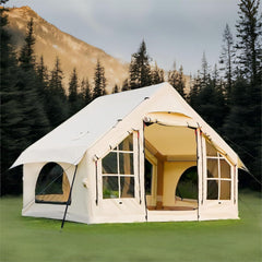 VASTTENT 2-4 & 4-6 People Inflatable Tent with Pump, No Assembly Needed Blow Up Air Tent, 4 Season Outdoor Camping Tent, Waterproof Oxford