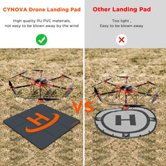 CYNOVA 3.33 FT Drone Landing Pad Weighted Large