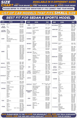 EcoNour Car Windshield Sun Shade with Storage Pouch | Durable 240T Material Car Sun Visor for UV Rays and Sun Heat Protection | Car Interior Accessories for Sun Heat | Classic (59 inches x 29 inches)