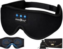 MUSICOZY 3D Bluetooth Sleep Mask with Headphones