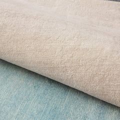 Tinyboy-hbq Area Rug Short Pile Living room Carpet Modern Geometric Design Rugs Circular Pattern Rug Non-slip Decorative Rugs for Bedroom (160 x 200 cm, Light blue/beige)