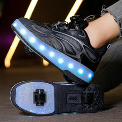 Shoes with Wheels Kid Roller Skates Shoes