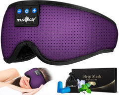 MUSICOZY 3D Bluetooth Sleep Mask with Headphones