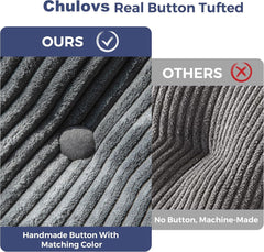 Portable Folding Sofa Bed, Convertible Sleeper Chair with Pillow & Back-Supported Foldable Mattress, Comfy Floor Lounge for Living Room/Bedroom, Dark Grey (Single)