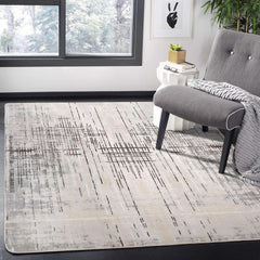 Leesentec Carpets & Rugs Modern Abstract Area Rugs Living Room Soft Short Pile Rug Non-slip Grey Large Luxury Carpet Living Room Bedroom Floor Mat Home Decor (120 * 160 cm, Beige Grey)