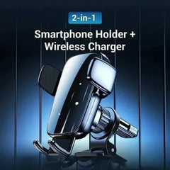 15W Auto Clamping Wireless Car Charger and Phone Holder EL021