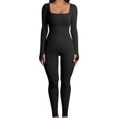 Seamless one-piece yoga clothes