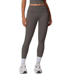 yoga pants  folding high waist