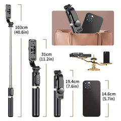 40" Cell Phone Selfie Stick Tripod