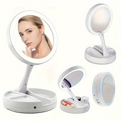 1pc Foldable Makeup Mirror,