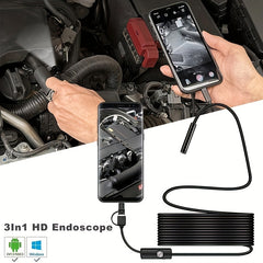 3-in-1 Type-C USB Inspection Camera