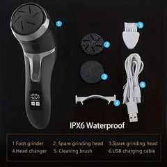 جهاز كهربائي لإزالة مسامير القدمين، قابل لإعادة الشحن بنسبة 50%