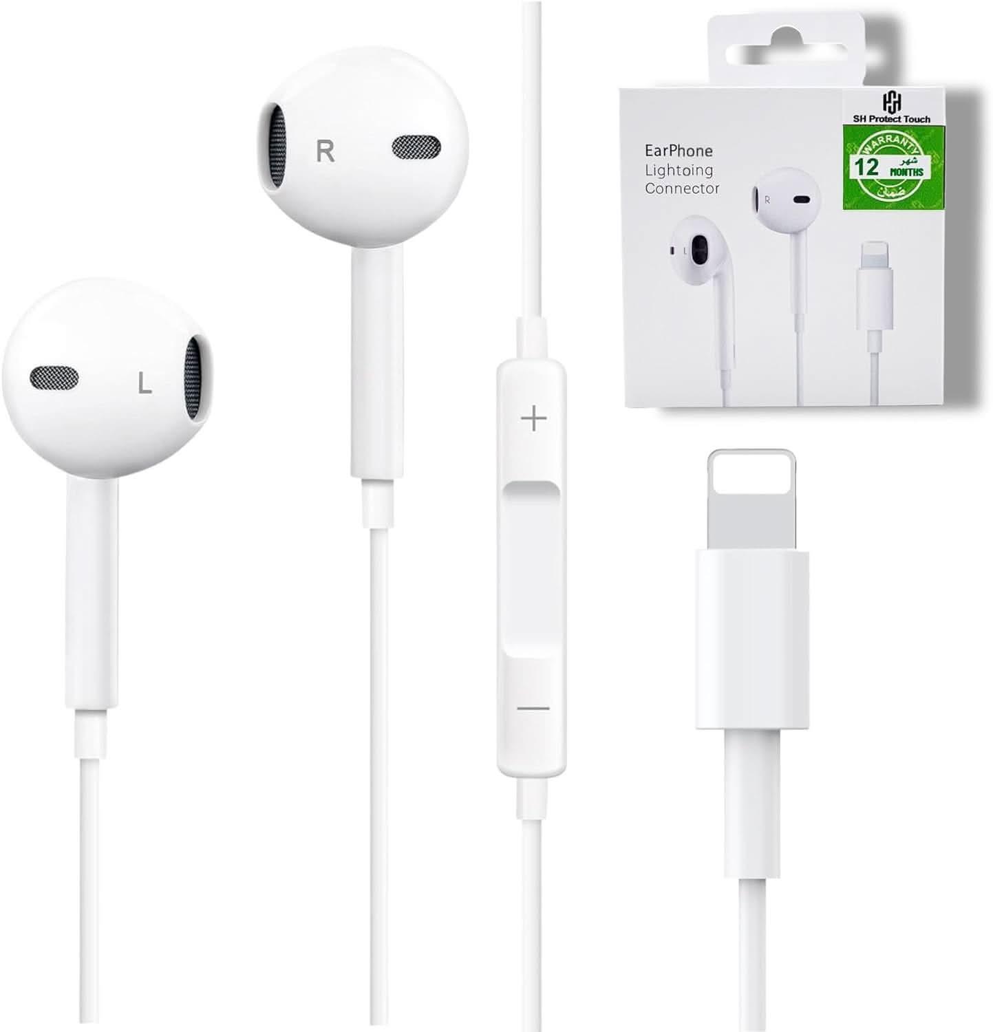 Headphone earphones with mic and volume control EL062 - Nimall