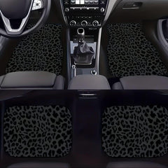 Leopard Print 4 - Piece Car Floor Mat Set AH027 - Nimall
