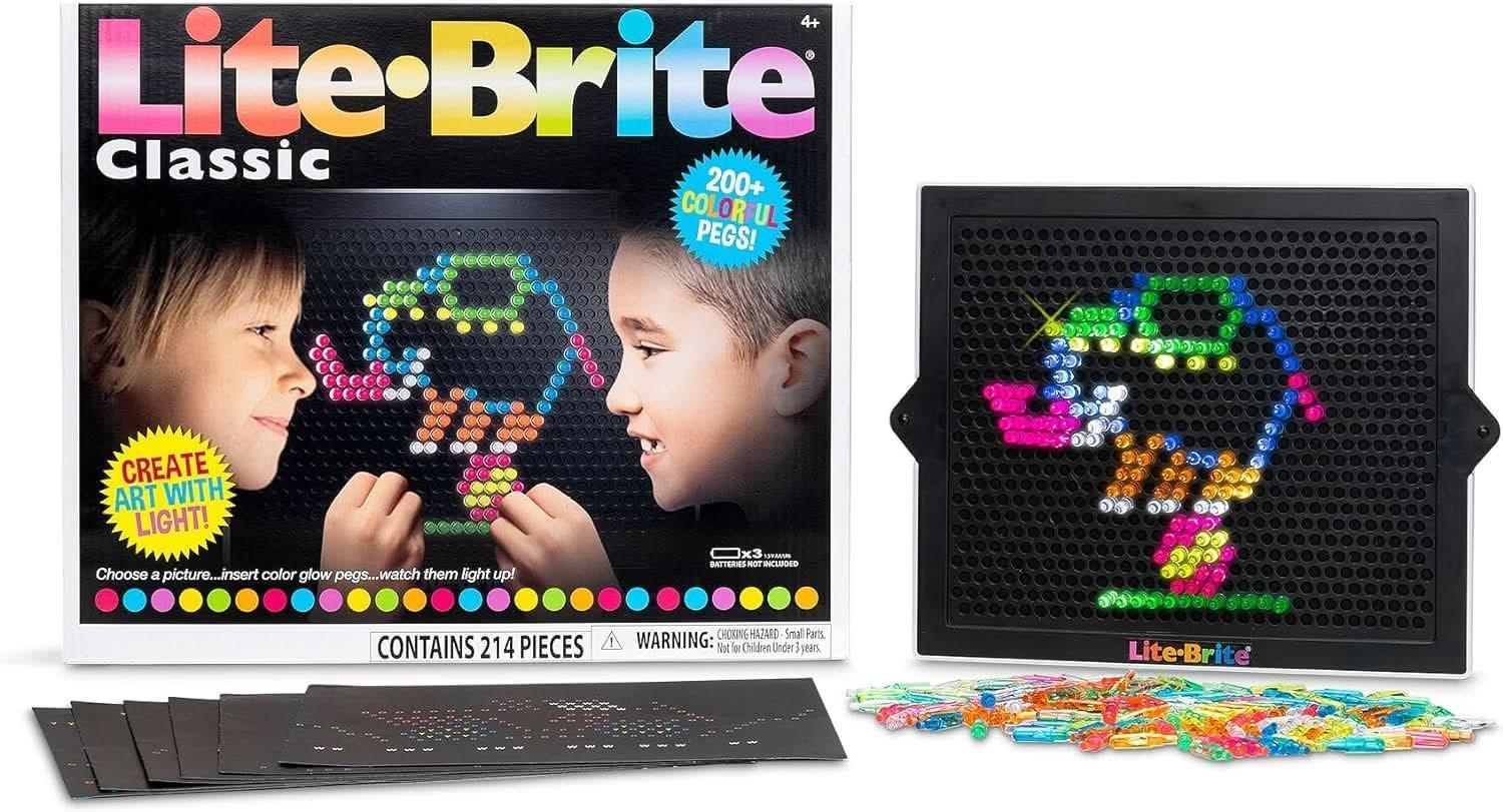 Lite Brite Classic, Favorite Retro Toy LK012 - Nimall