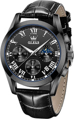 ساعة رجالية كلاسيكية فاخرة مقاومة للماء مضيئة EL030