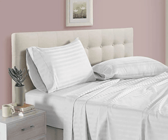 Royal Striped Hotel Bedspread