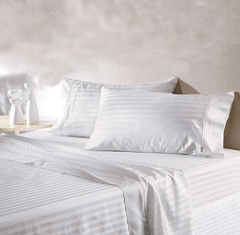 Royal Striped Hotel Bedspread