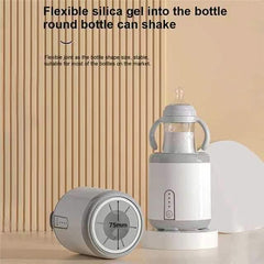 Keromee Baby Bottle Shaker Electric Baby Bottles Mixer Low Noise Shake Milk Softly 3 Speed
