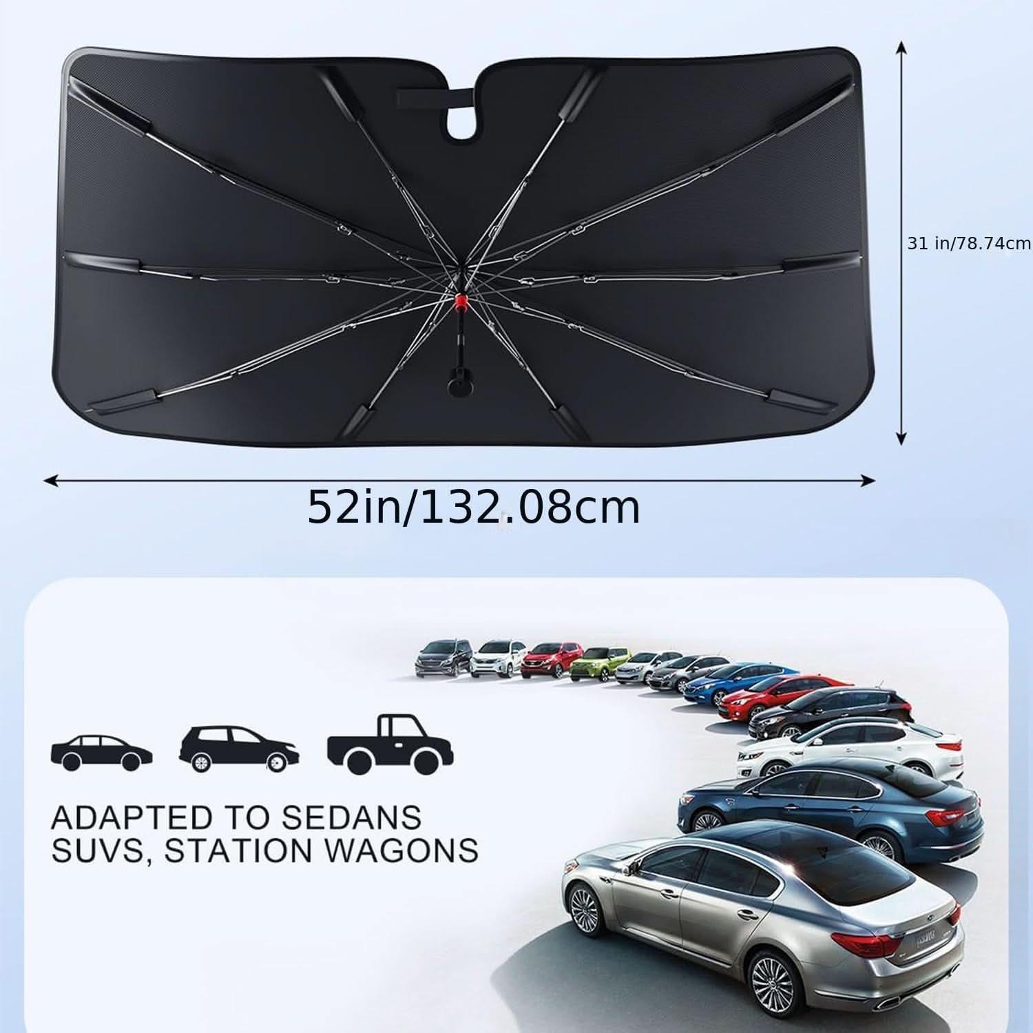 Windshield Sun Shade Umbrella for Car AH021 - Nimall