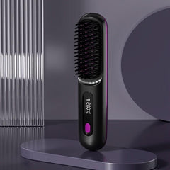 Wireless Hair Straightener Comb - 3 Temperature Settings for Versatile Styling 50%