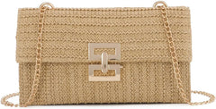 Women's Straw Clutch AL302 - Nimall