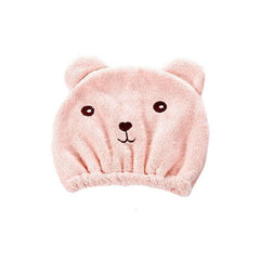 1pc Cartoon Quick Drying Hair Towel Wrap For Women Microfiber Hair Turban For Wet Hair