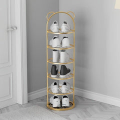 Multi-Layer Simple Metal Shoe Organizer Durable And Sturdy Shoe Cabinet