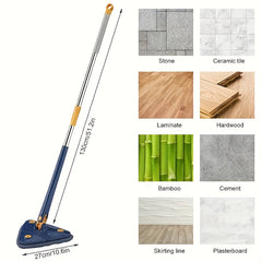 Triangle Mop with 360-Degree Rotating